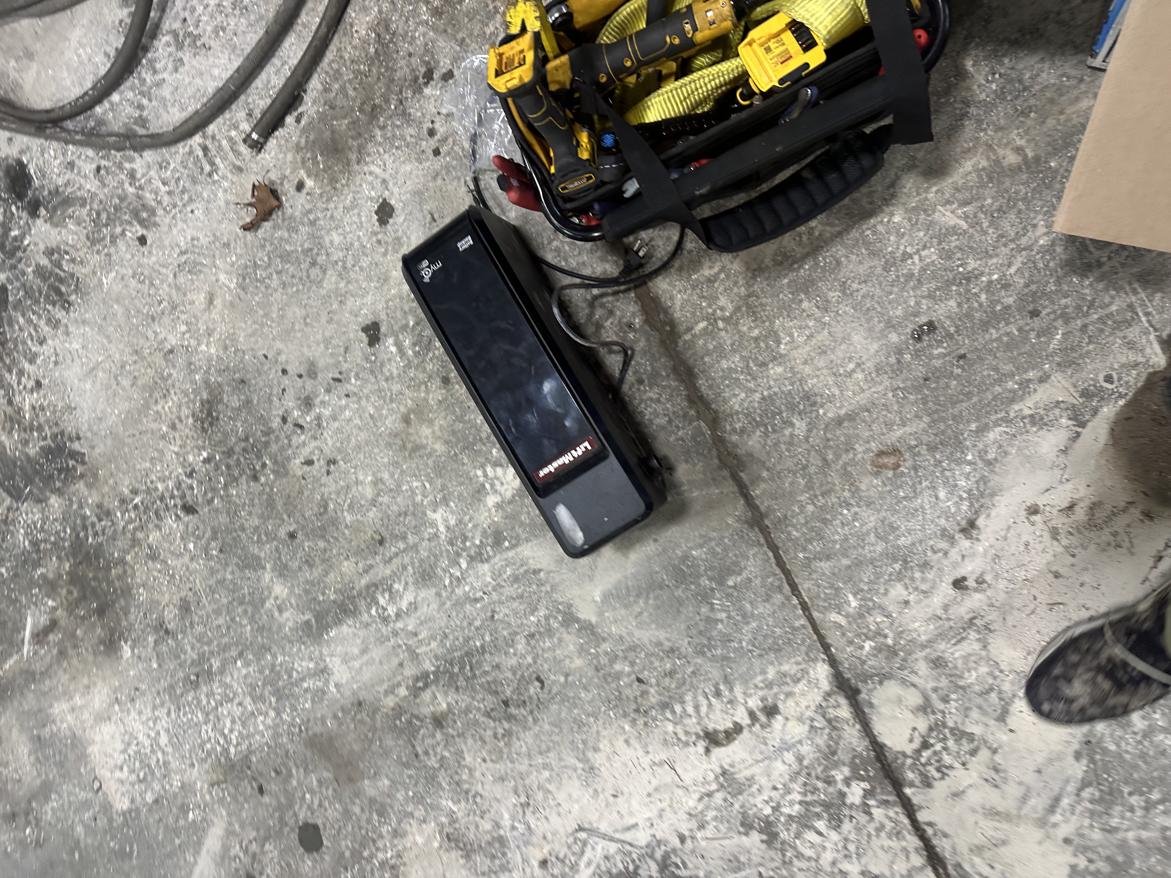 Residential garage door project completion